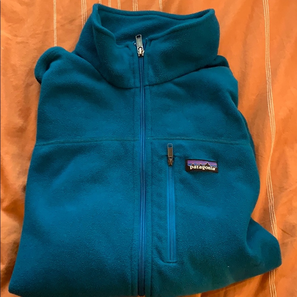 BLUE PATAGONIA ZIP UP